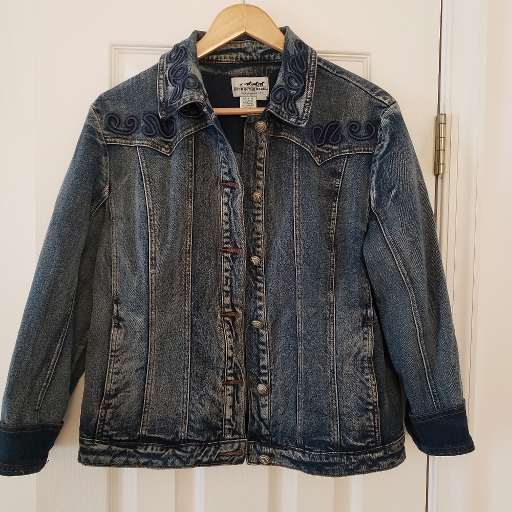 Back in the Saddle denim jeans blue Large